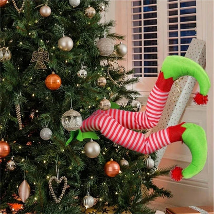 Elf Legs Christmas Decoration