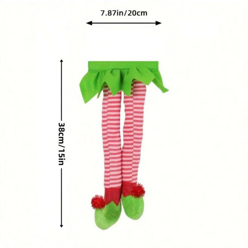 Elf Legs Christmas Decoration