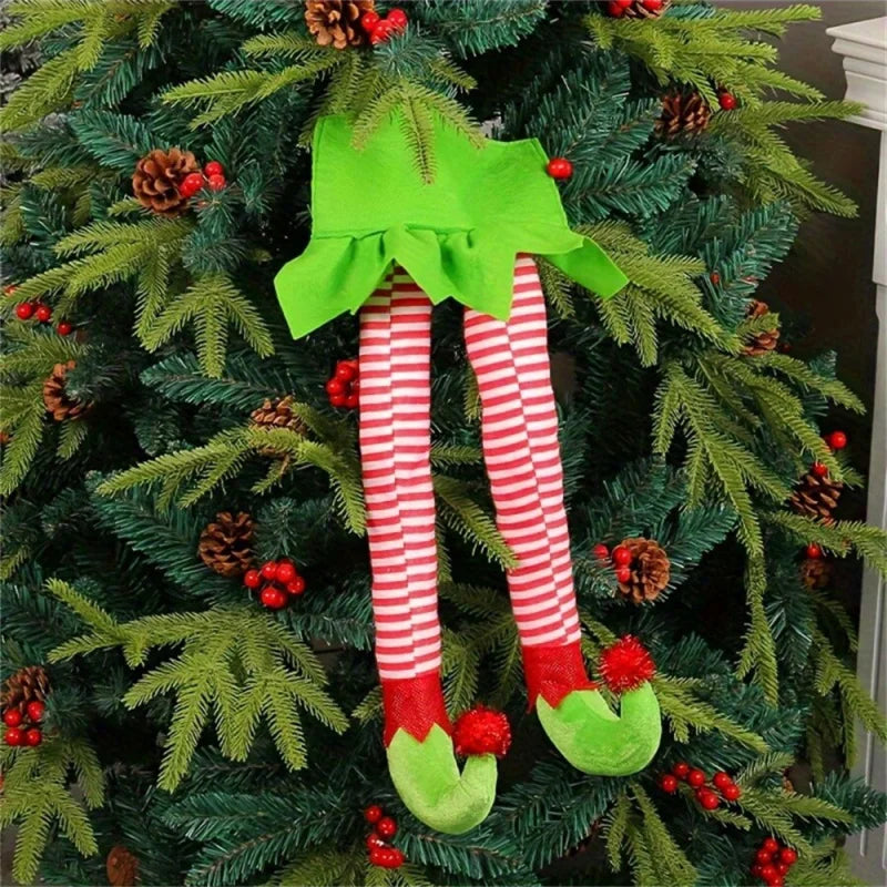 Elf Legs Christmas Decoration