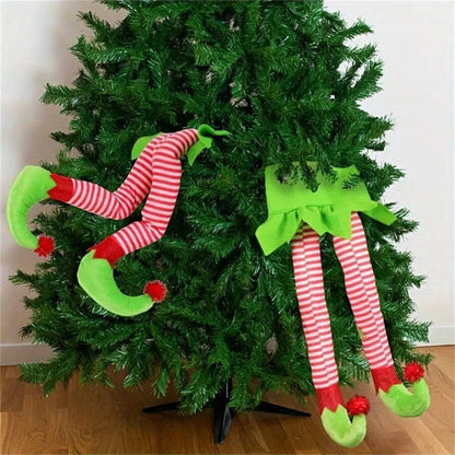 Elf Legs Christmas Decoration